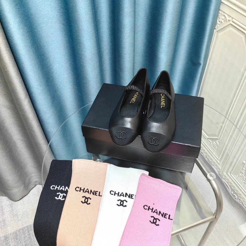Ch*el flat shoes